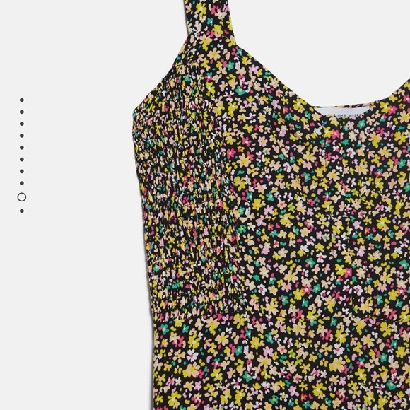 Zara Floral Print Midi Dress - Picture 4 of 6